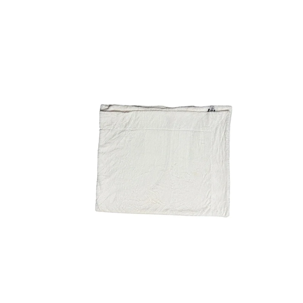 Berkshire Blankets Ivory Cream Throw Accent Cover Quilt Fleece Soft Cozy
